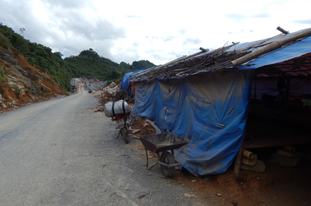 Construction Site near Bac Ha